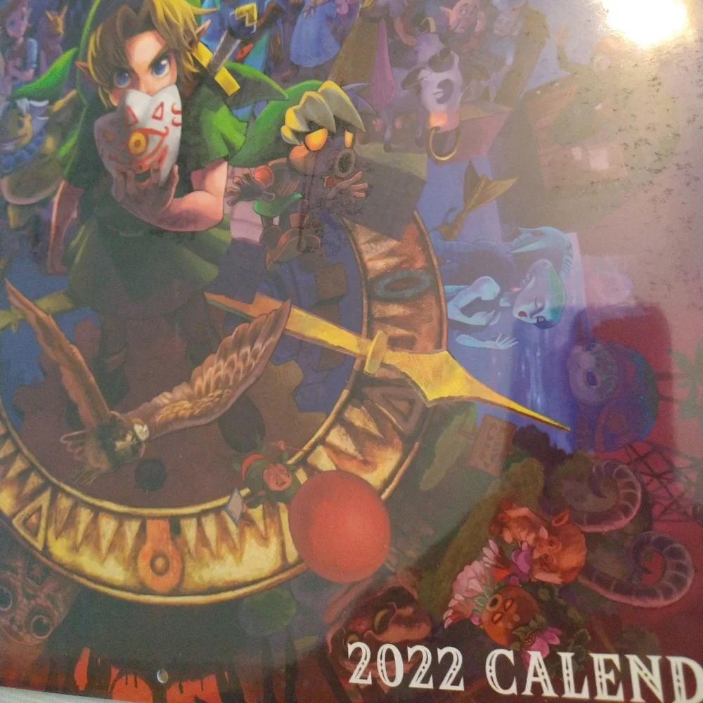 The Legend of Zelda: Breath of the Wild 2022 Calendar